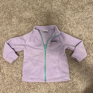 Toddler girls full zip Columbia Jacket